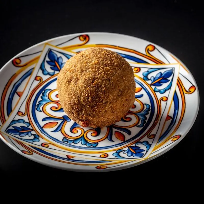 Arancino al pistacchio e prosciutto — photo 2