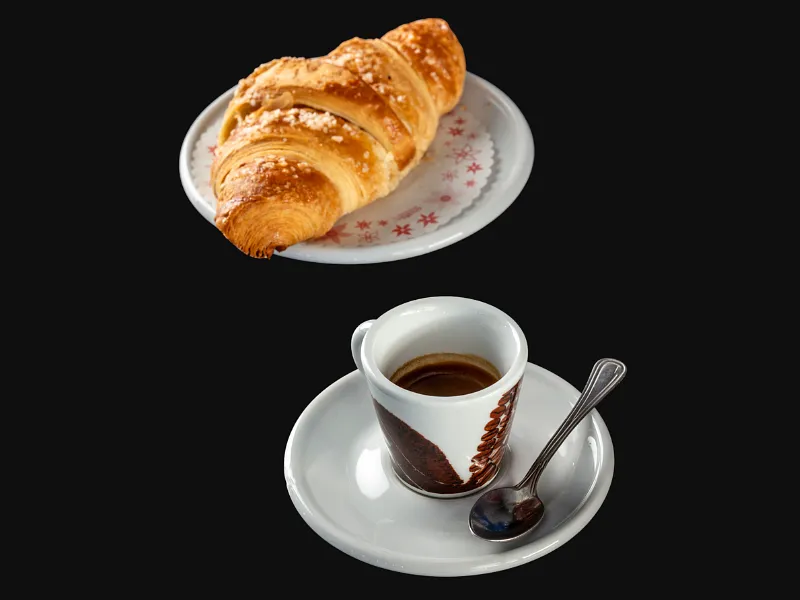 Caffè e cornetto