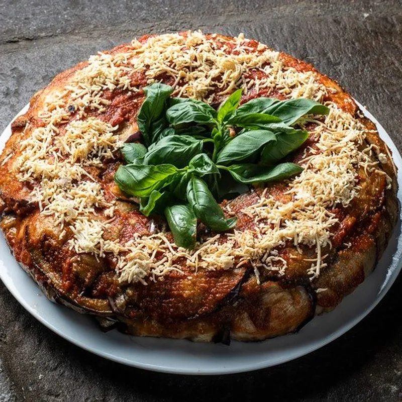 Timballo di maccheroni e melanzane — foto 1