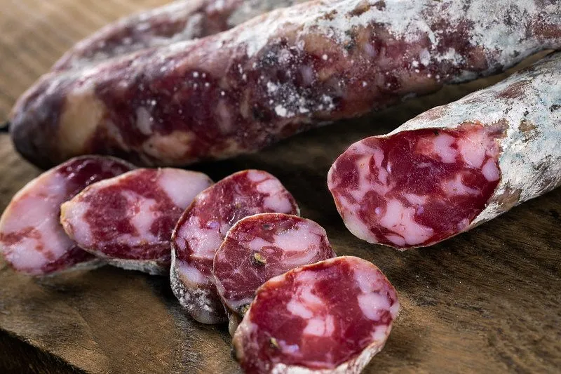 Salsiccia di suino nero dei Nebrodi