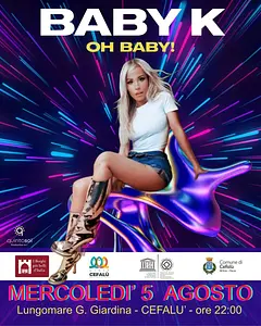 Baby K in concerto a Cefalù — foto 1