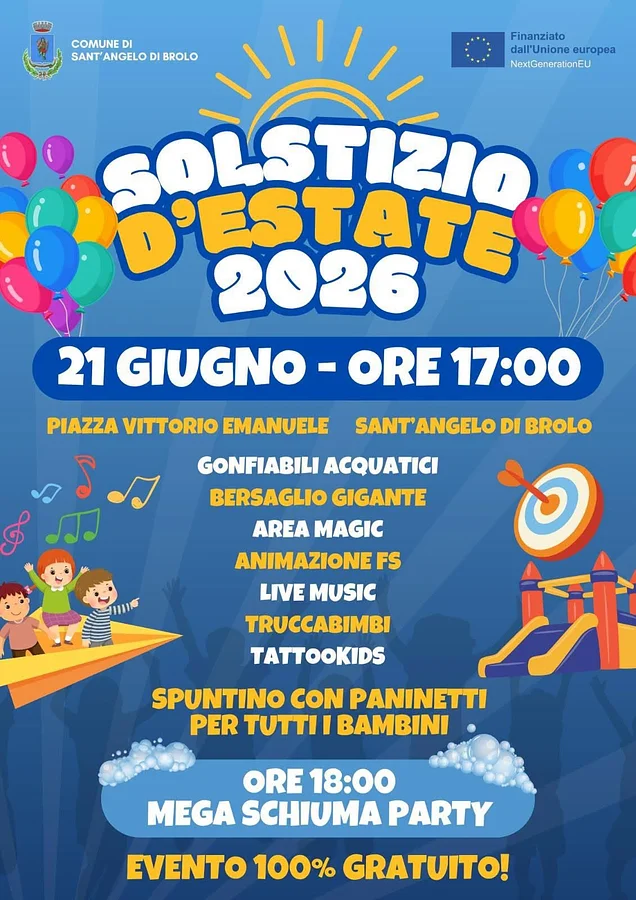SOLSTIZIO D'ESTATE 2026 · Ttattà Go