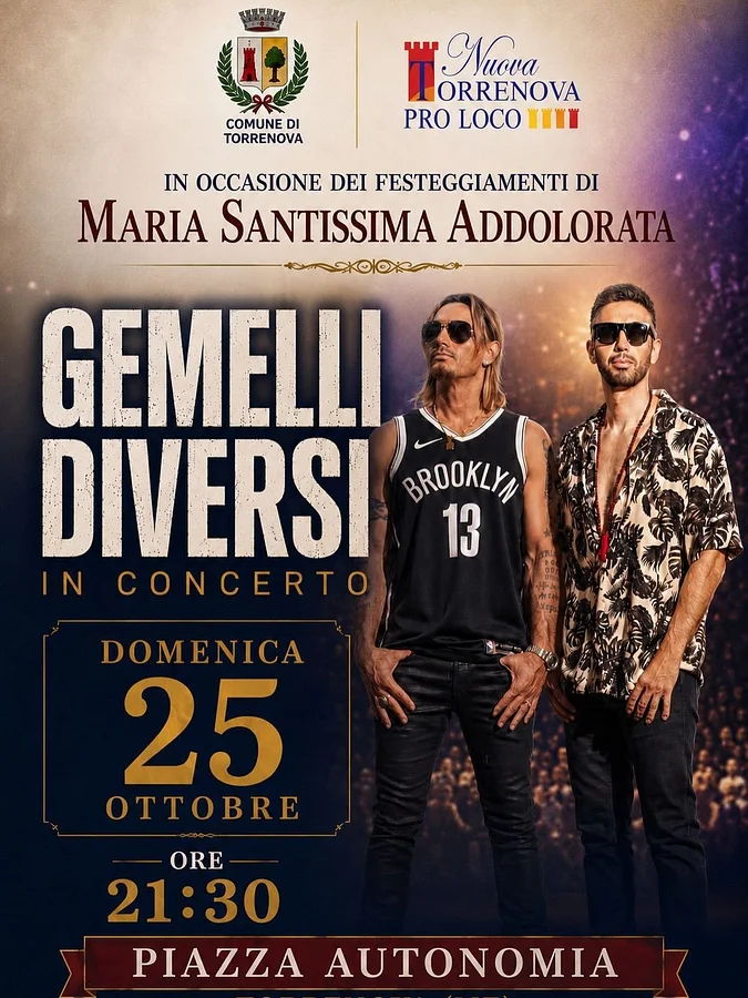 I Gemelli diversi in concerto a Torrenova · Ttattà Go