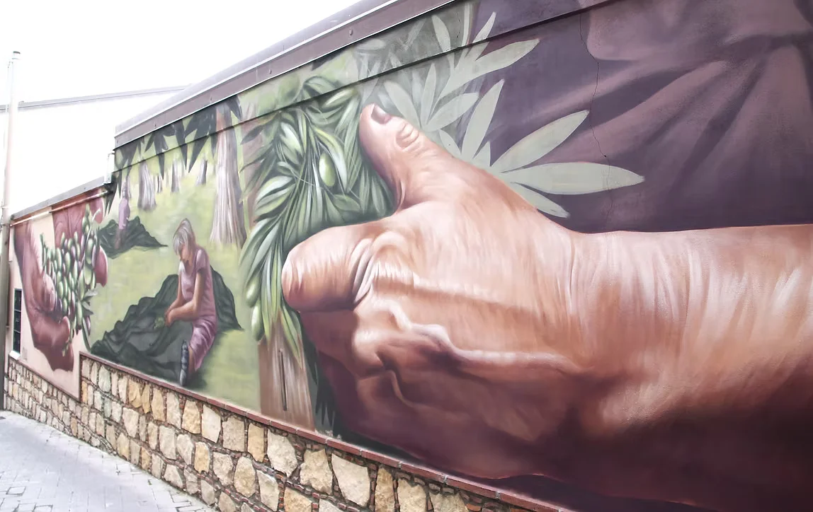 “La raccolta delle Olive” – Murales — San Fratello · Ttattà Go