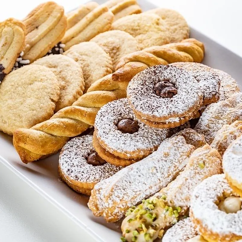 Biscotti di pasta frolla assortiti — foto 1