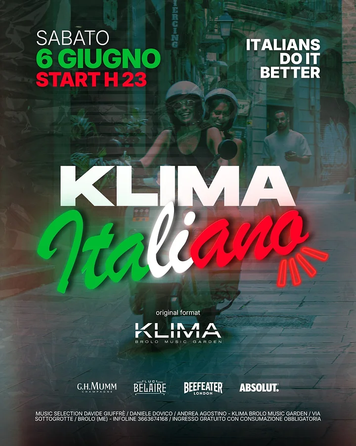 ✨ KLIMA ITALIANO al KLIMA BROLO MUSIC GARDEN ✨ · Ttattà Go