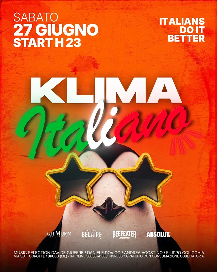 ✨ KLIMA ITALIANO al KLIMA BROLO MUSIC GARDEN  · Ttattà Go