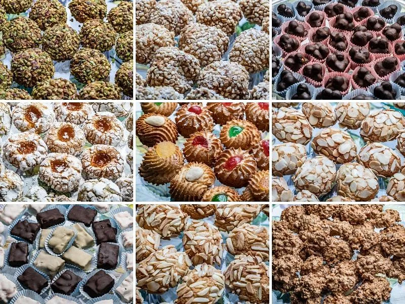 Vassoio assortito di dolci siciliani