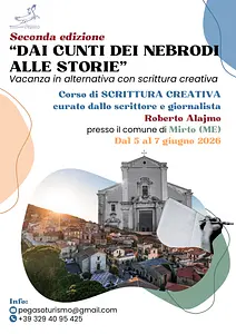 Dai Cunti dei Nebrodi alle Storie" – Seconda edizione | Corso di Scrittura Creativa a Mirto — foto 1