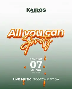 All You Can Spritz al Kairos Beach Club — foto 1