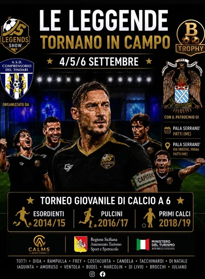 Le leggende del calcio stanno per tornare in campo!  · Ttattà Go