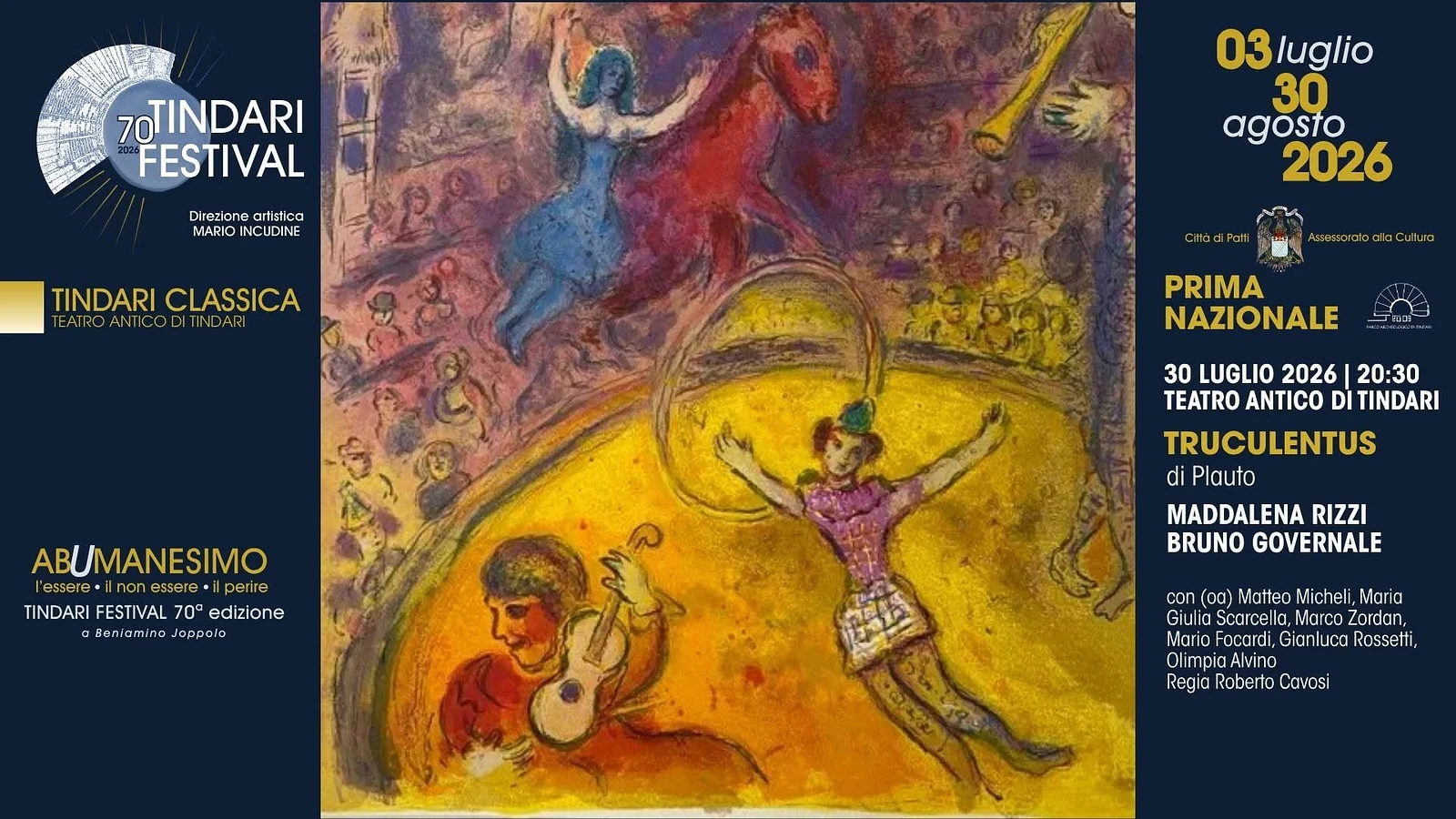 TRUCULENTUS di Plauto | TINDARI FESTIVAL 70 | Classica · Ttattà Go