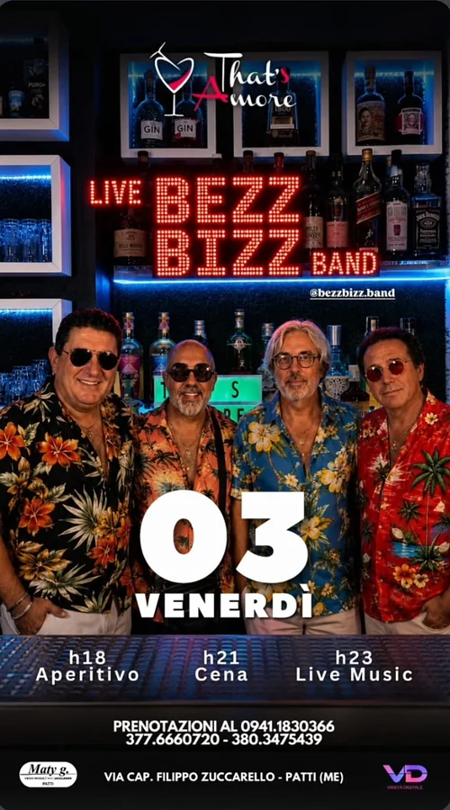 Bezz Bizz Band al That's Amore · Ttattà Go