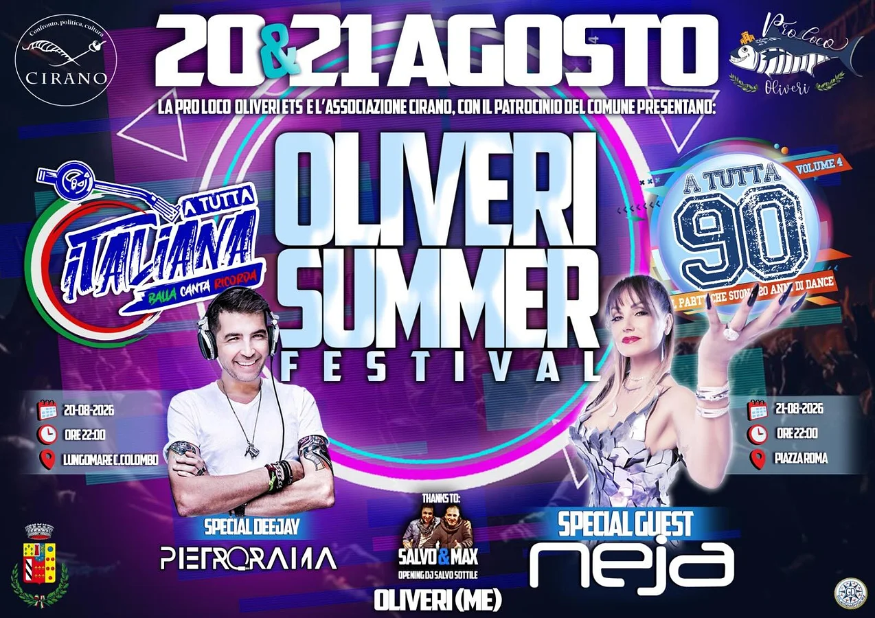 Oliveri Summer Festival · Ttattà Go