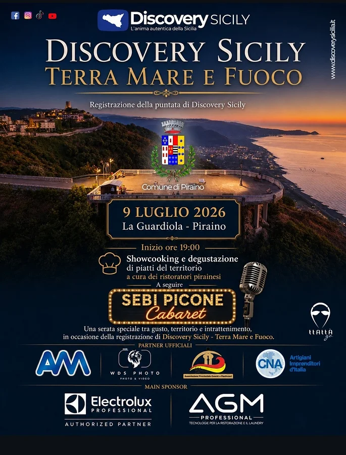 Discovery Sicily Terra Mare Fuoco Live · Ttattà Go