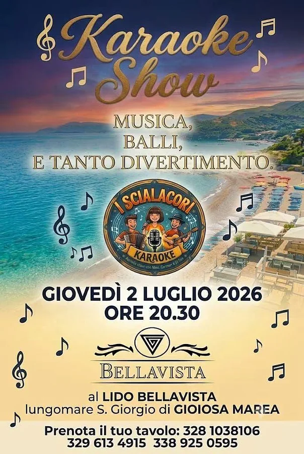 Karaoke Show al Lido Bellavista · Ttattà Go