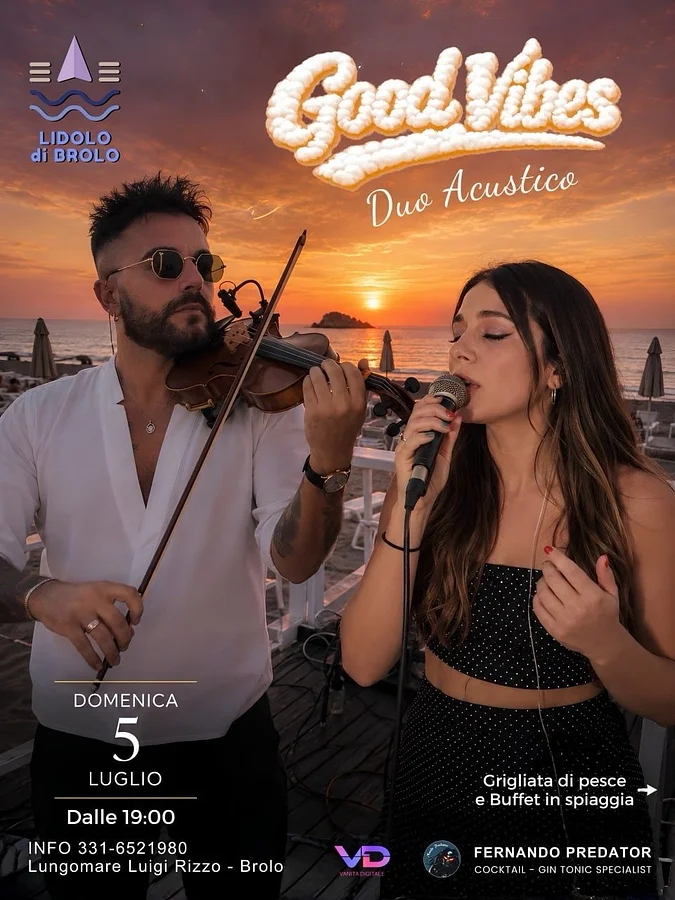  Good Vibes Duo Acustico al Lidolo di Brolo · Ttattà Go