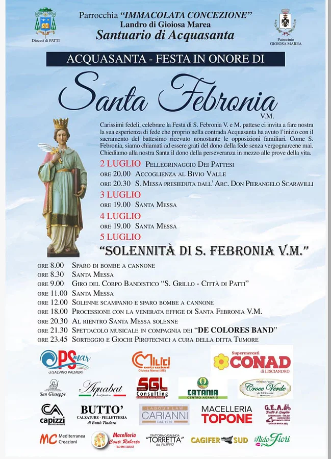 Festa in onore di Santa Febronia  · Ttattà Go