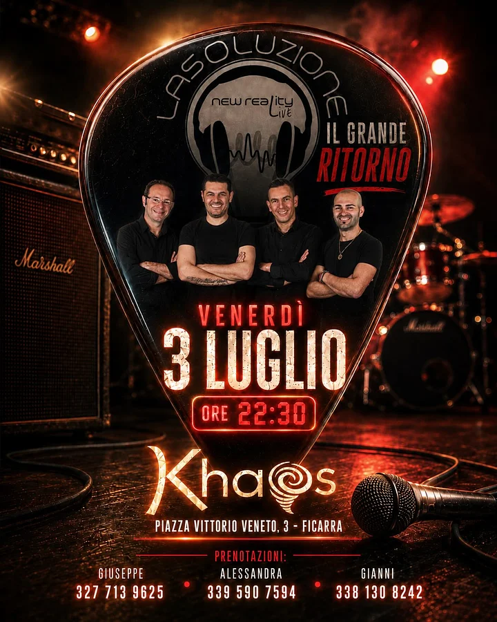La Soluzione live al Khaos · Ttattà Go