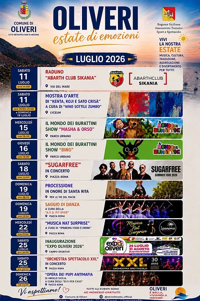 Estate Mare 2026 - Oliveri