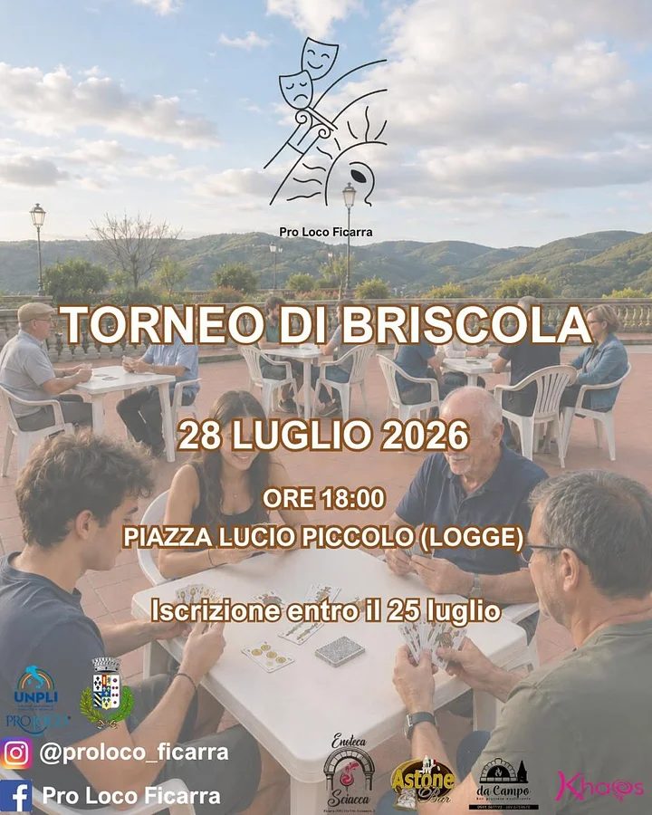 Torneo di Briscola a Ficarra · Ttattà Go