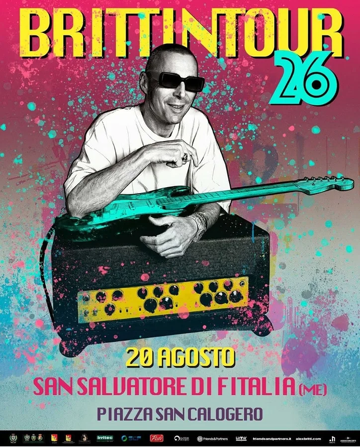Alex Britti in concerto a San Salvatore di Fitalia · Ttattà Go