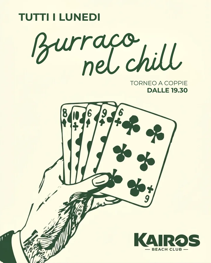 Burraco nel chill -  Torneo a Coppie · Ttattà Go