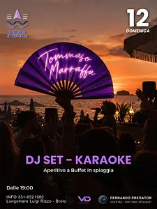 DJ Set & Karaoke con Tommaso Marraffa - LIDOLO DI BROLO — foto 1