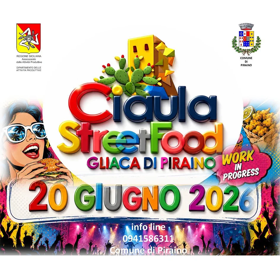 "Ciaula Street Food - Gliaca di Piraino" - Una Grande Festa d'Estate · Ttattà Go