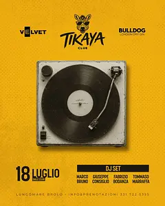 Sabato Ricominciamo al Tikaya Club — foto 1