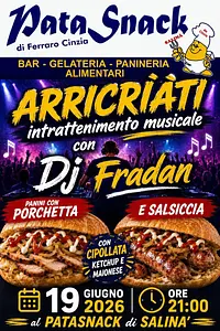 "Arricriati" al Pata Snack: Musica e Gusto! — foto 1