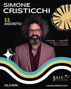 🎭 Simone Cristicchi in scena al Lido Baiadèra di Oliveri — foto 1