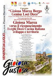 Convegno Gioiosa Marea Borgo Genisu Loci Deco — foto 1