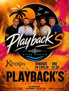 Playbacks Live Band al Khaos — foto 1