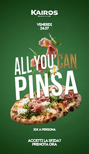 All you can Pinsa al Kairos Beach Club — foto 1