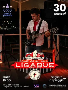 Quelli del Bar Mario - Ligabue Tribute Band al Lidolo di Brolo — foto 1