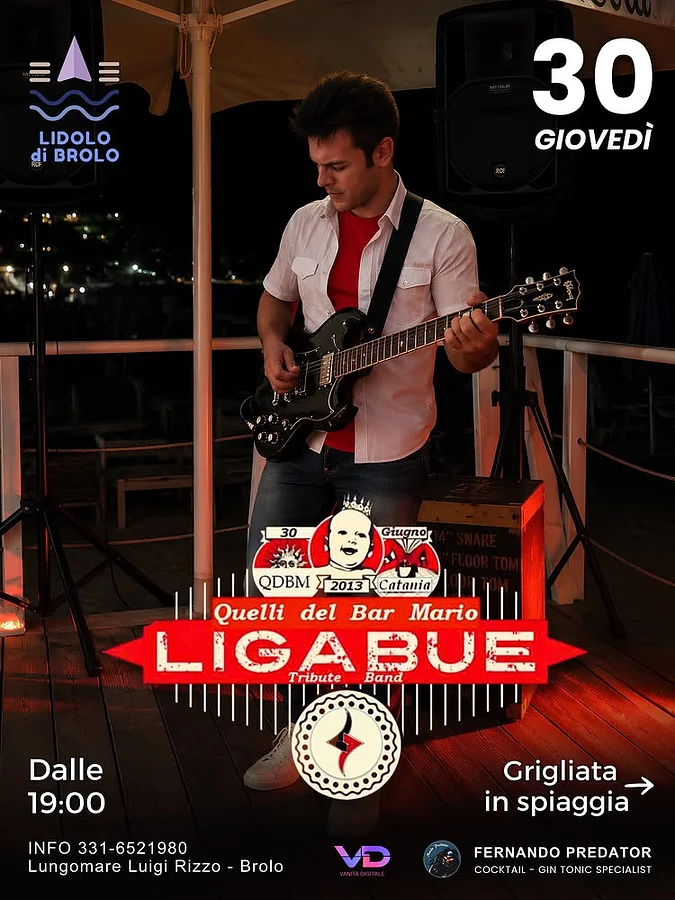 Quelli del Bar Mario - Ligabue Tribute Band al Lidolo di Brolo · Ttattà Go
