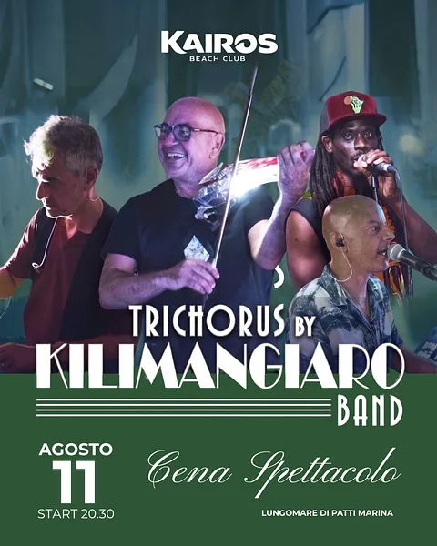 Kilimangiaro Band al Kairos Beach Club
