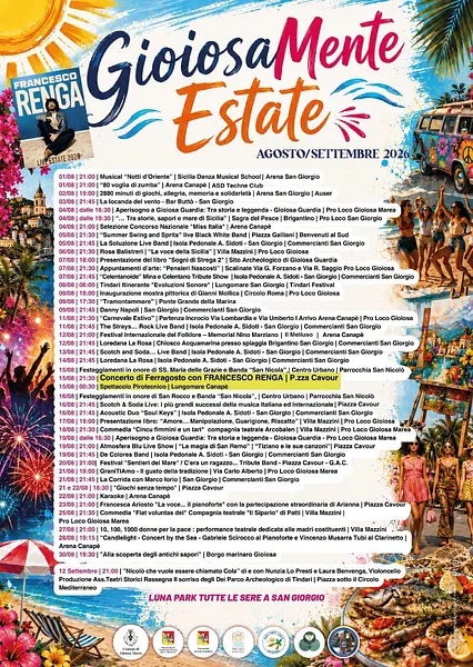 Estate Mare 2026 - Gioiosa Marea