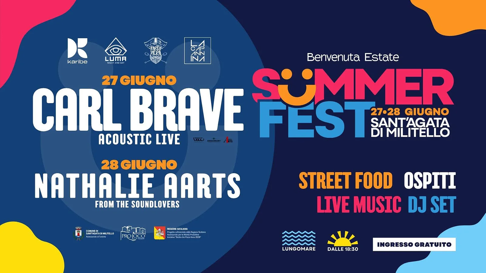 Summer Fest a Sant'Agata di Militello  · Ttattà Go