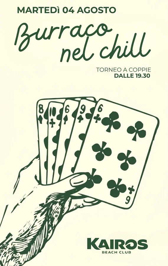 Burraco nel chill -  Torneo a Coppie · Ttattà Go