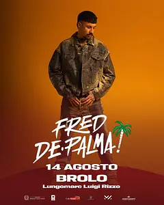 Fred De Palma in concerto a Brolo — foto 1