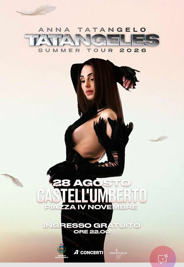 Anna Tatangelo in Concerto a Castell'Umberto · Ttattà Go
