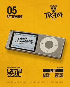 Sabato Ricominciamo al Tikaya Club  — foto 1
